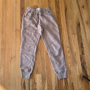 Light brown Abercrombie sweatpants